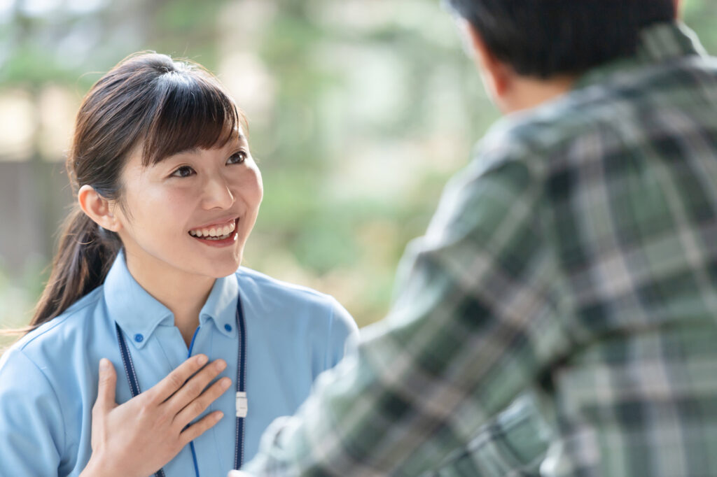 女性スタッフ